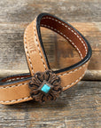 Western Light Oil Rustic Tie Down Keepers