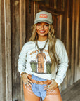 Stay Trashy Trump Graphic Sweatshirt
