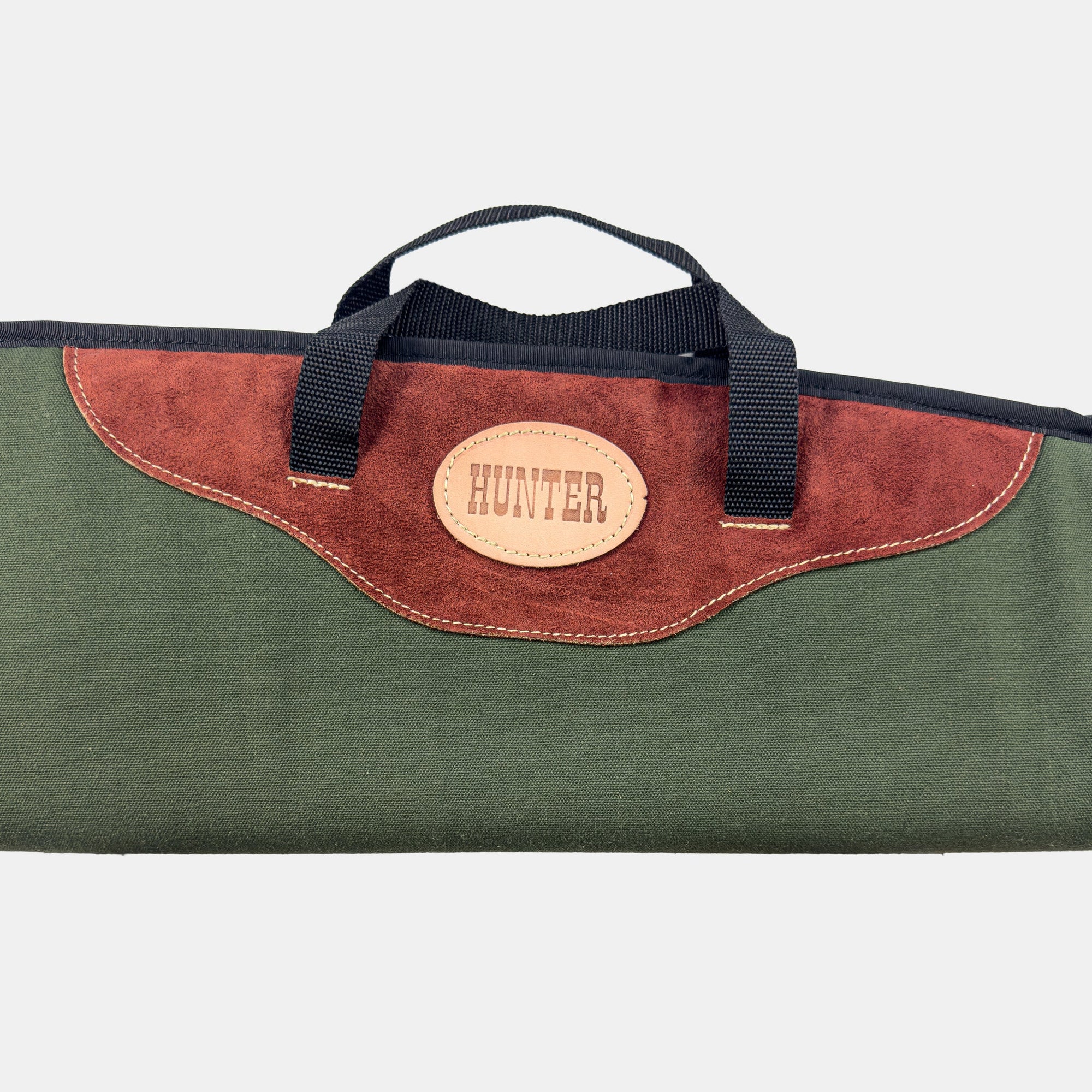 Suede &amp; Canvas Long Gun Case