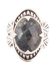 Sweet Dreams Faceted Midnight Labradorite Ring