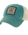 Whiskey Is My Spirit Animal Distressed Snap Back Trucker Hat
