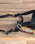 Tough 1 Poly Nylon Black Pony Horse Grazing Muzzle W/ Throat Snap & Ring
