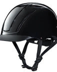 Troxel Dialfit Low Profile Flipfold Spirit Horse Riding Helmet Black
