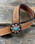 Western Light Oil Rustic Tie Down Keepers