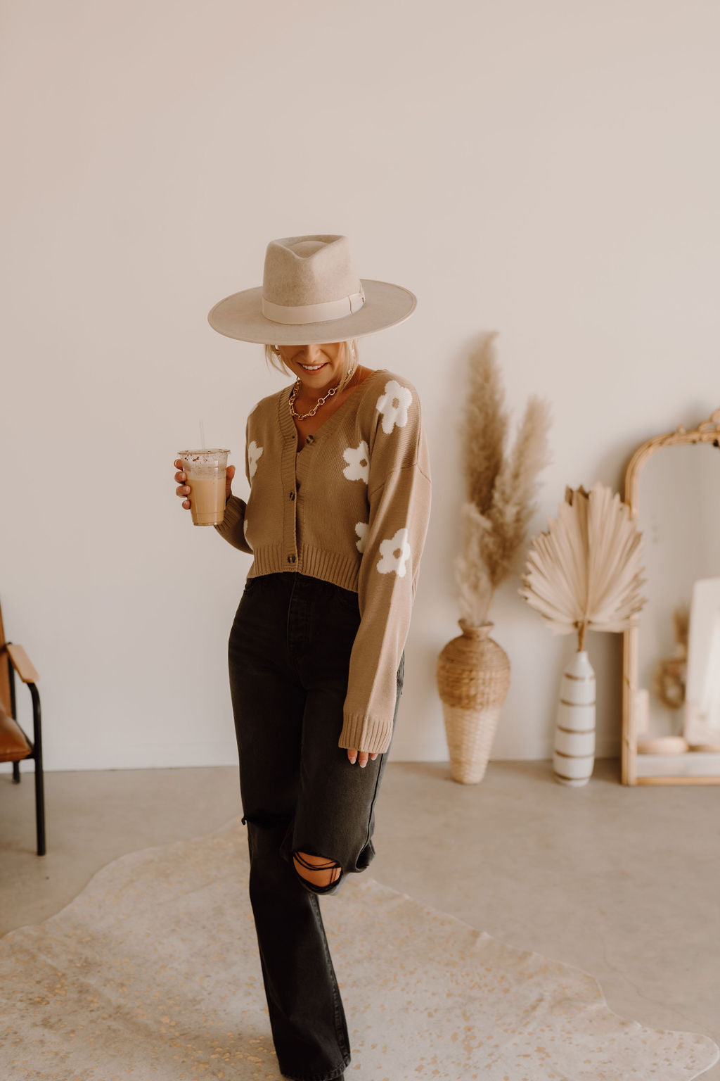 The Serena Pant in Washed Black