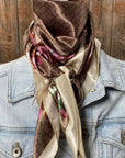 35X35" Cherry Blossom Wild Rag / Scarf WR406