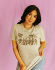 Wild West Cowboys Scene Graphic Tee