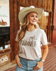 Wild West Cowboys Scene Graphic Tee