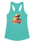 Saddle Up Women’s Fitted Racerback Tank Top