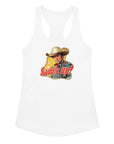 Saddle Up Women’s Fitted Racerback Tank Top