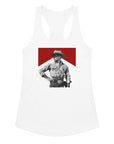 Vintage Cowboy Women’s Fitted Racerback Tank Top
