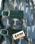 AJ Tack 1200D Waterproof Turnout Horse Blanket with Hood - Camouflage